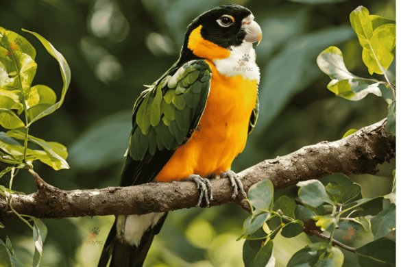 black headed caique