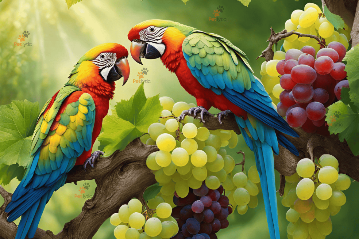 can parrots eat grapes