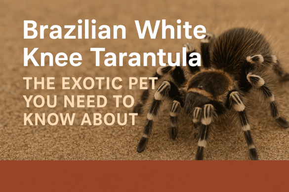 Brazilian White Knee Tarantula – Exotic Pet Guide
