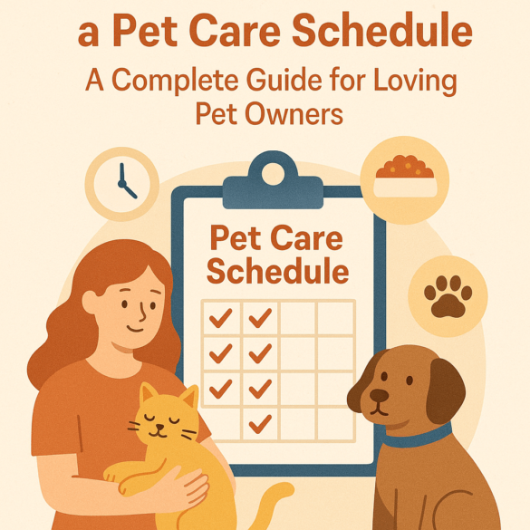 How to Create a Pet Care Schedule: A Complete Guide for Loving Pet Owners